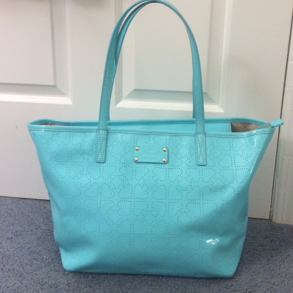 Kate Spade beautiful blue tote!