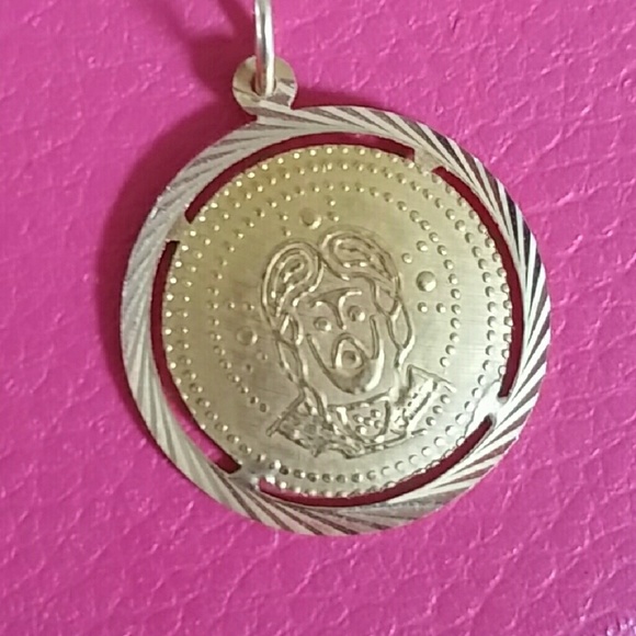 Orthodox Christian Gold Medal Pendant