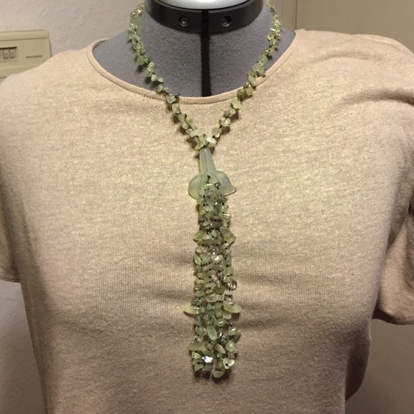 Jade necklace