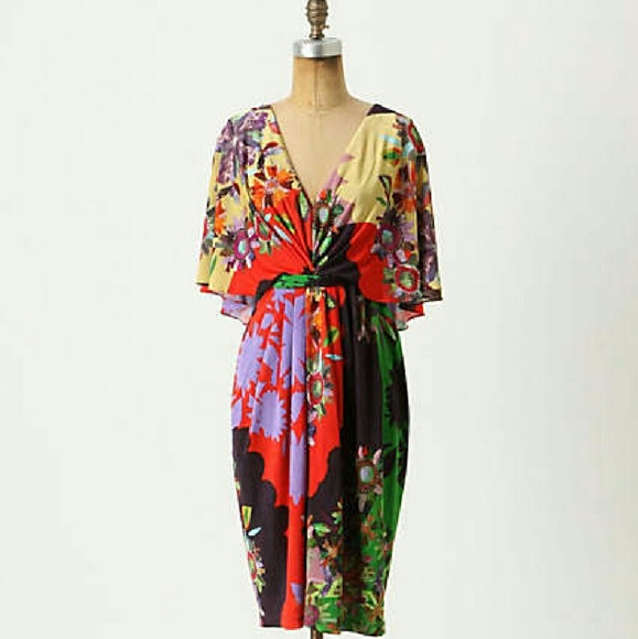 Anthropologie Back View Dress