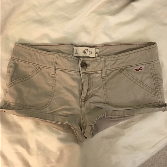 Pants - Holister Tan Shorts