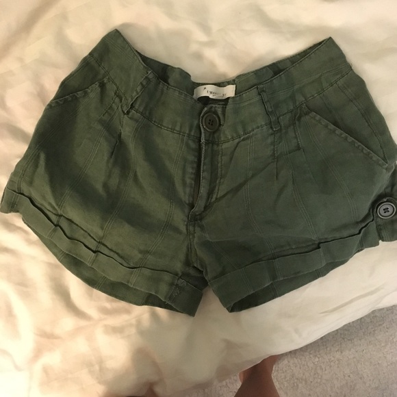 Forever 21 Army Green Shorts