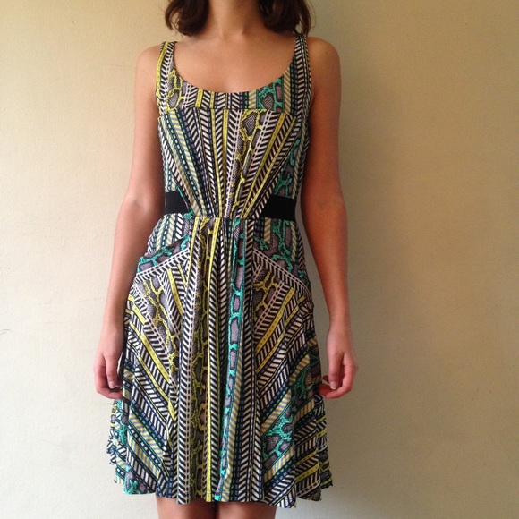 Just Cavalli Printed Cocktail Dress - Picture 2 of 4