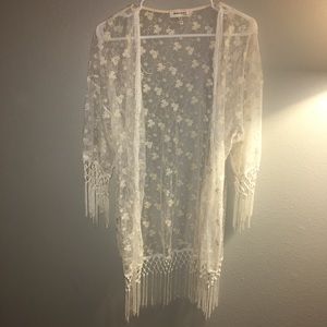 Summertime lace Kimono cover