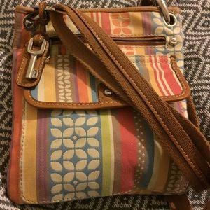 Small Fossil Crossbody