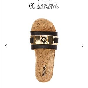 GIRL SIZE 2 MICHAEL KORS SLIDES
