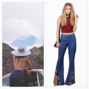 Paisley bell bottoms