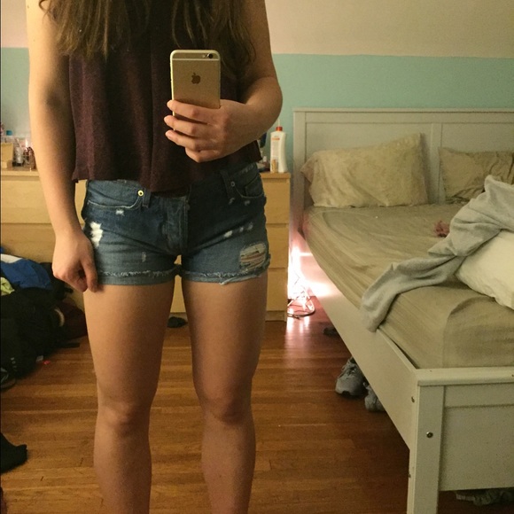 Hudson jean shorts