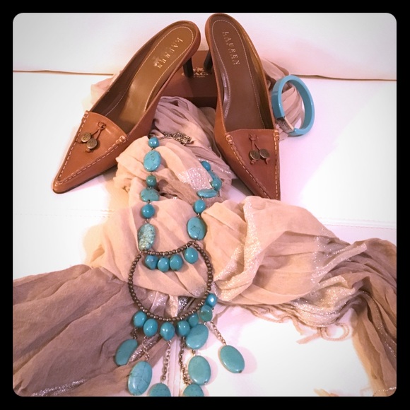 Ralph Lauren Shoes - Ralph Lauren leather slides