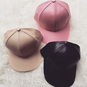 Leather Cap