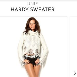 UNIF "HARDY" SWEATER SMALL