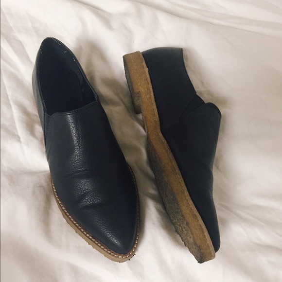 ASOS Shoes - ASOS Black Leather Flats