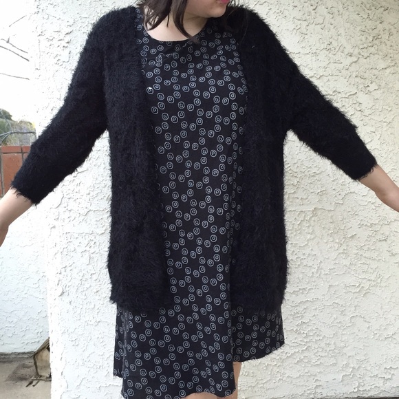 Forever 21 fuzzy cardigan