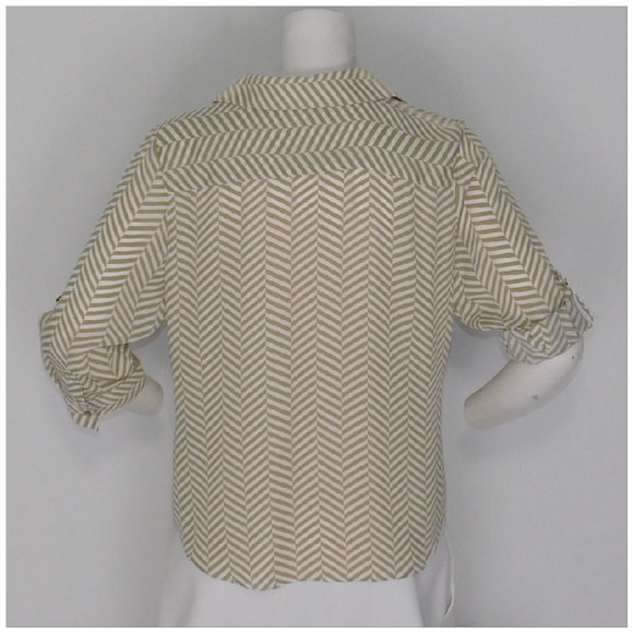 INVESTMENTS, Tie Front Hem, size Large - Picture 2 of 8