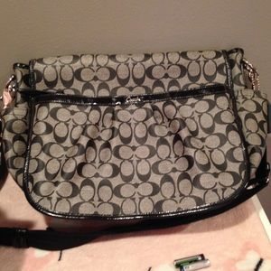 Coach diaper bag