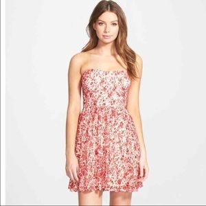 Skater lace dress