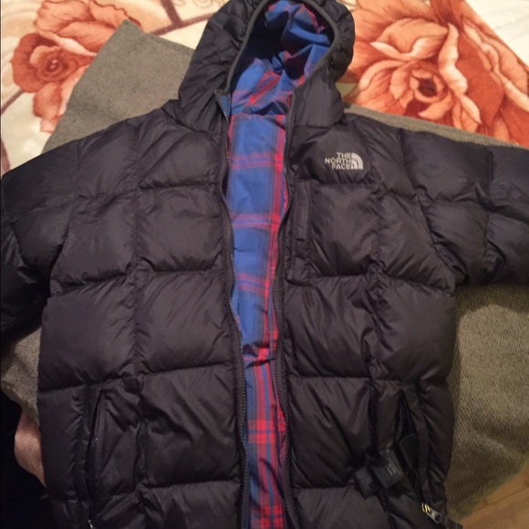 Reversible north face boys jacket