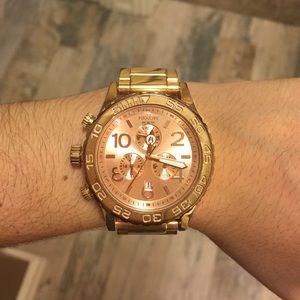 Nixon Rose Gold watch