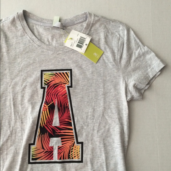 BUNDLED Adidas Neo light gray 100% cotton tee - Picture 2 of 4