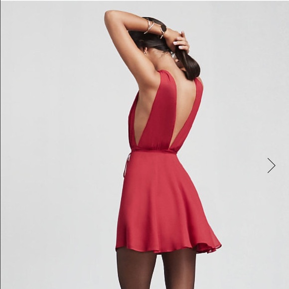 The Reformation red dress M - Picture 2 of 3