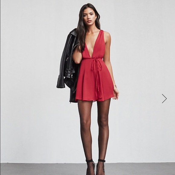 The Reformation red dress M - Picture 3 of 3