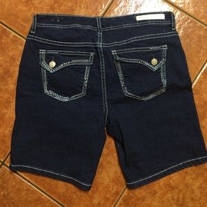 Rhythm in Blues jean shorts