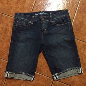 Perfect! Guess jeans denim shorts!!!