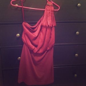 Magenta Armani exchange cocktail dress