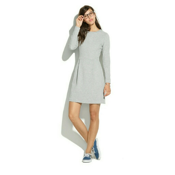 Madewell sweatshirt dress