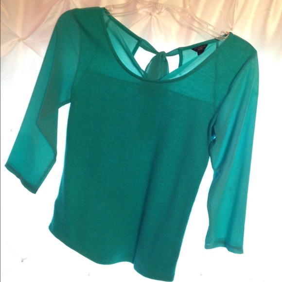 Jade green beautiful blouse