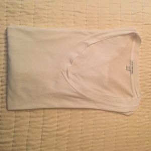 James Perse long sleeve v-neck tissue tee