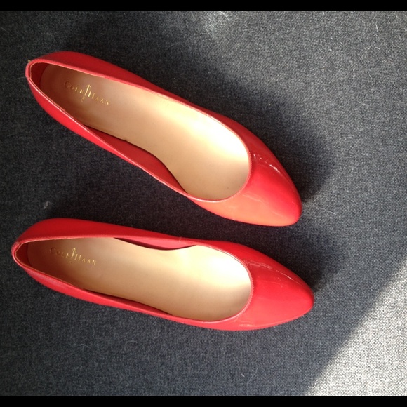 Cole Haan patent leather flats