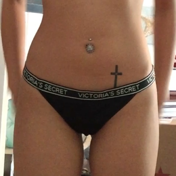 Black bathing suit bottom
