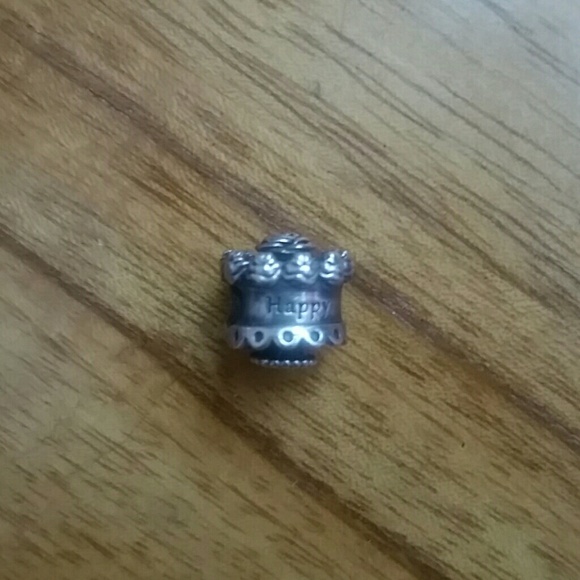 Pandora Happy Birthday Cake Charm