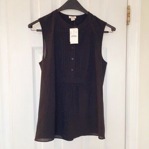 J.Crew Factory tuxedo camisole, size 4, NWT