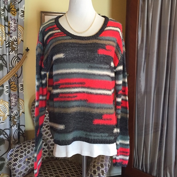 Multicolored sweater
