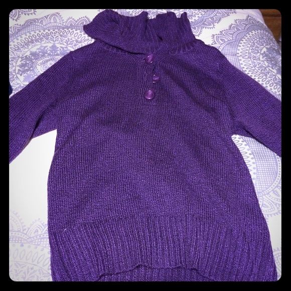 Purple sweater