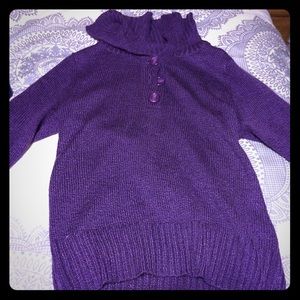 Purple sweater
