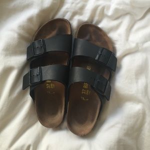 Black Birkenstocks
