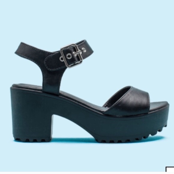 Flatforms Platform 90's Heel Sandal