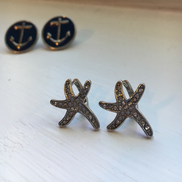 Nautical earring bundle 🐚🌊⚓️ - Picture 2 of 4