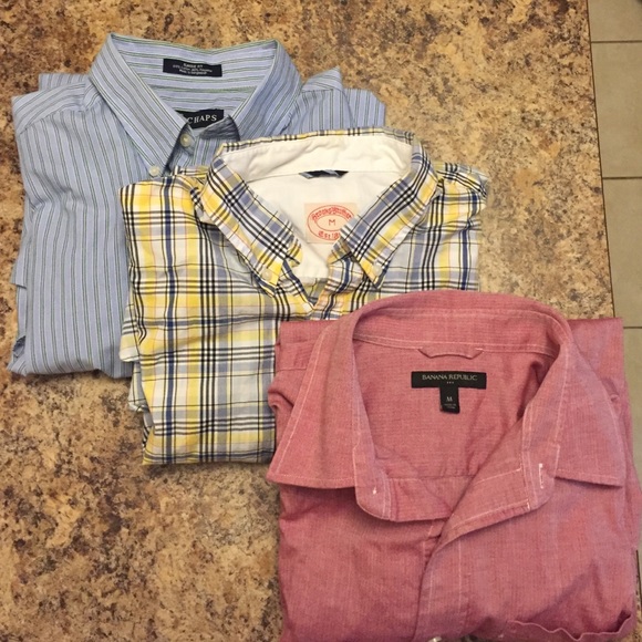 MENS dress shirt bundle size medium