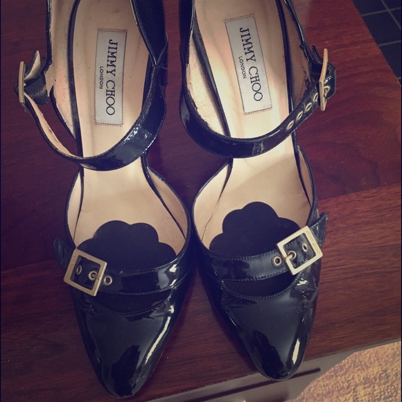Jimmy Choo authentic black heels. Size 40