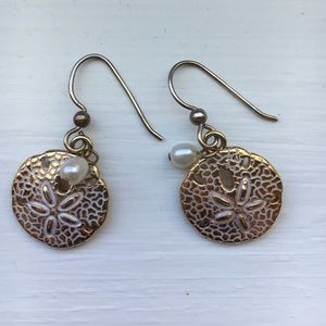 Brighton Sand Dollar Earrings