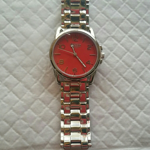 COACH BRAND NEW RED FACE