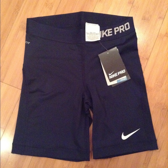 Navy blue nike pros!