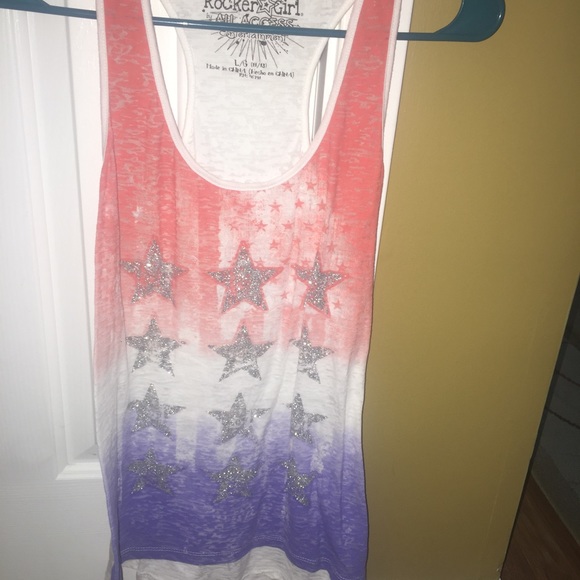 Rocker Girl Racer Back Tank Top