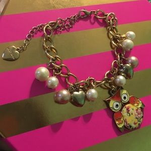Owl Pearl Bracelet