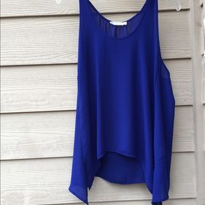 Electric Blue Tank Top