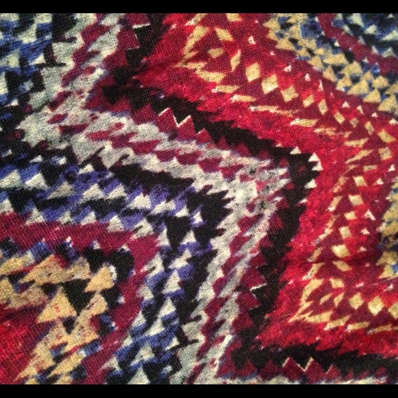 Multicolor chevron dress - Picture 2 of 4